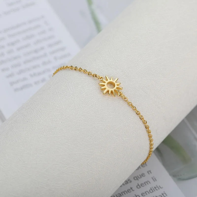 Classic Gold Sun Bracelet